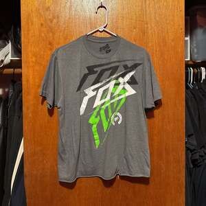 Fox Racing Green and Black Short Sleeve T-Shirt